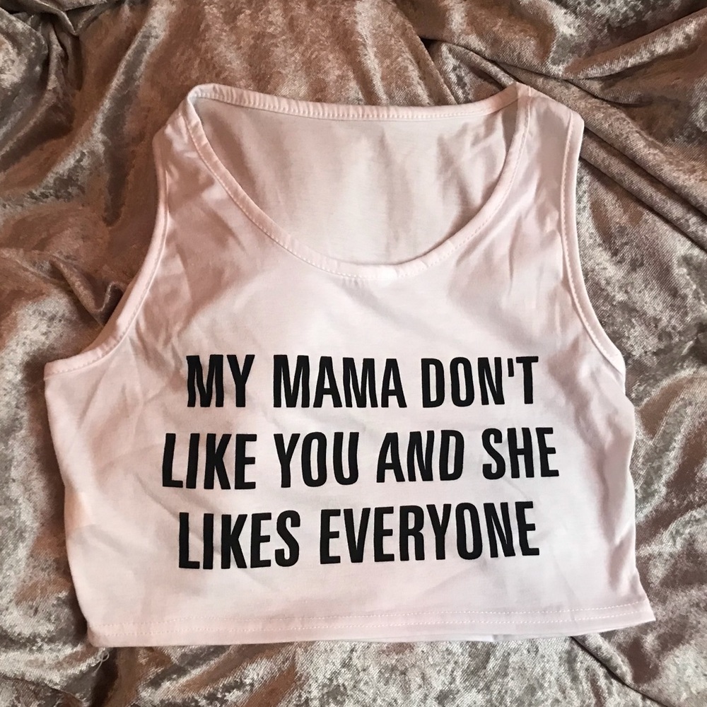 Justin Bieber crop top NWOT